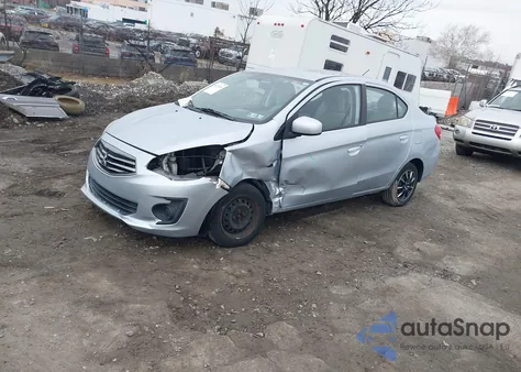 2017 Mitsubishi Mirage G4 Es z USA, uszkodzony, nr VIN ML32F3FJ8HHF18630